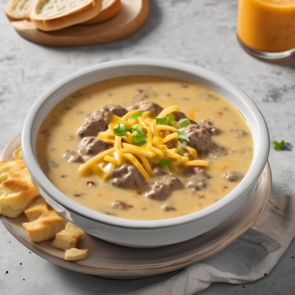 Cheeseburger Soup